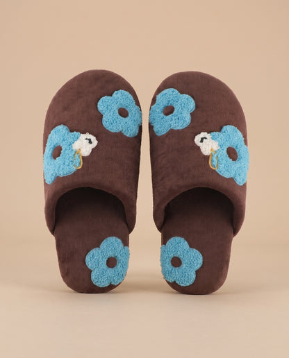 Floral Indoor Slippers